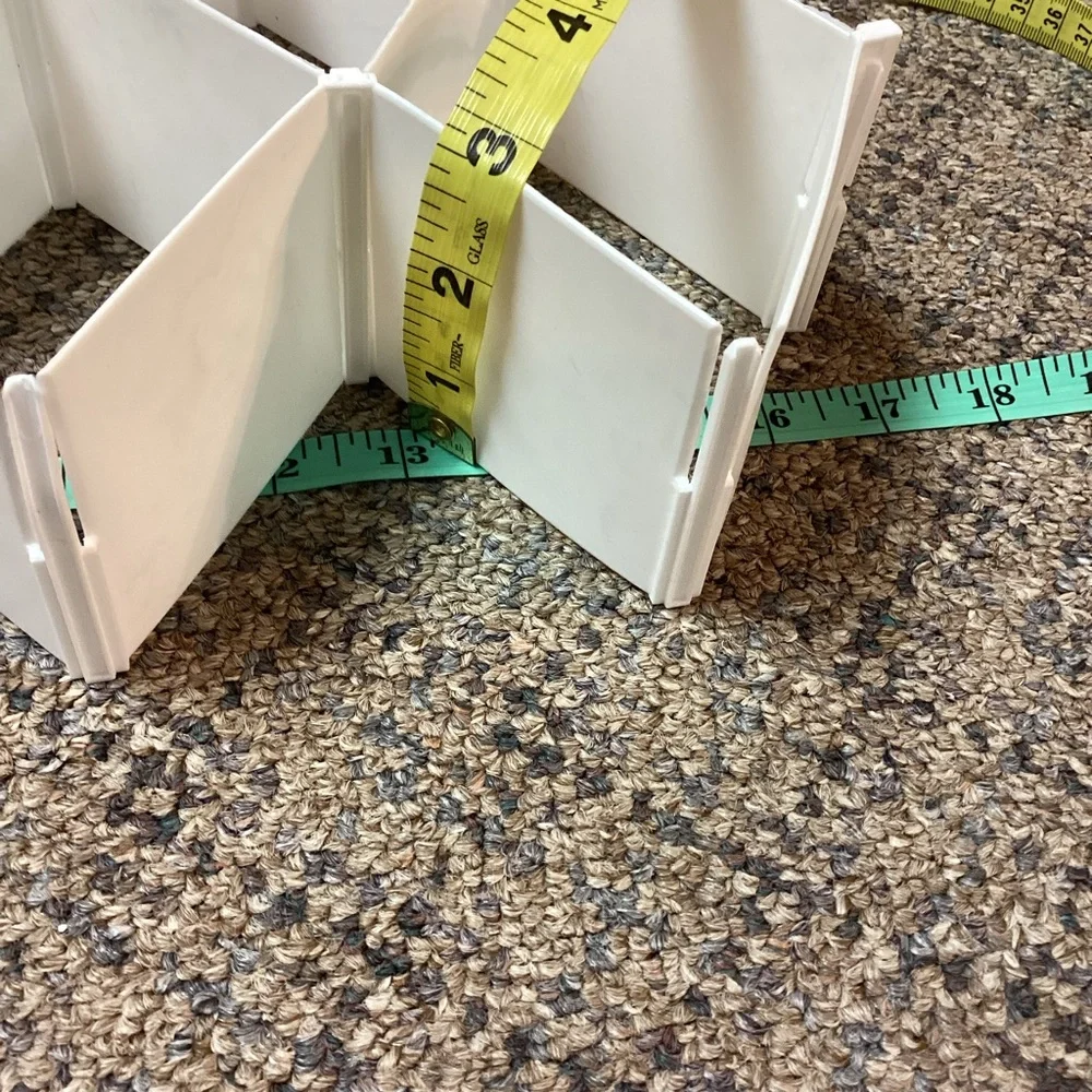 White Adjustable Drawer Organizer * Design for your drawer space